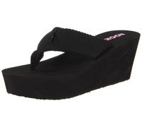 Rocket Dog Women's Diver Webbing Flip-Flop, Black, 8 UK