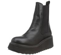 Rocket Dog Heyday Polyurethane Women's Black Flat Chelsea Boots - UK 3