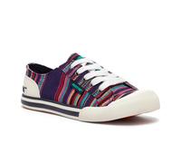 Rocket Dog Womens Jazzin Purple Aloe Stripe Trainers - UK Size 6 - BNIB - Ladies