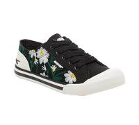 Rocket Dog Jazzin Womens Trainers, Size 3 In Black