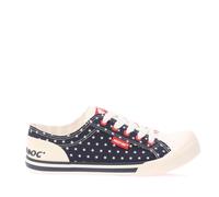 Rocket Dog Womens Jazzin Spangle Banner Pumps in Red navy Textile - Size UK 6