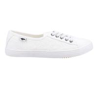 Rocket Dog Womens/Ladies Chow Elsie Eyelets Pumps (White) - Size UK 4