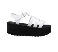 Rocket Dog Womens/Ladies Helio Terrence Wedge Sandals - White/Black - White/Black - 5 UK