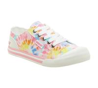 Rocket Dog Womens/Ladies Jazzin Bright Tie Dye Trainers (4 UK) (Multicoloured)
