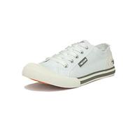 Rocket Dog Women's Jazzin Trainers, White, 4 UK