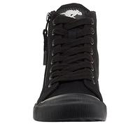 Rocket Dog Womens/Ladies Jazzin Hi 12A Cotton Canvas Shoes (5 UK) (Black)