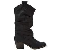 Rocket Dog Womens/Ladies Sidestep Mid-Calf Western Boot (Black) - Size UK 4