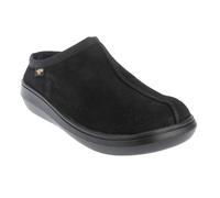 Rocket Dog Womens/Ladies Sugar Glider Suede Mule Slippers - Black - 7 UK - Black