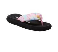 Rocket Dog Womens Sunset Puff Tucker Tie Dye Flip Flops Pastel Multi 8