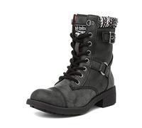 Rocket Dog Womens/Ladies Thunder Biker Boots (6 UK) (Black)