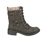 Rocket Dog Womens/Ladies Thunder Biker Boots (Brown Galaxy) - Dark Brown Faux Leather - Size UK 5
