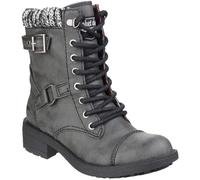 (8 UK, Black) Rocket Dog Womens/Ladies Thunder Biker Boots