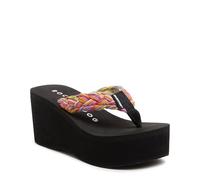 ROCKET DOG Women's Rainbow Braid Shadows Flip-Flop, 6 UK