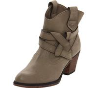 Rocket Dog Women's Sayla Vintage Worn PU Western Boot, Mushroom, 6.5 UK