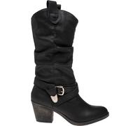 Rocket Dog Womens/Ladies Sidestep Mid-Calf Western Boot (5 UK) (Black)