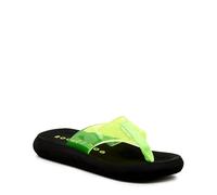 Rocket Dog Women's Sunset Flip-Flop, Neon Green, 6.5 UK