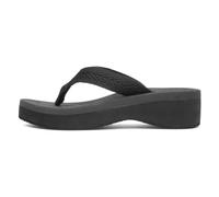 Rocket Dog Tizzy Womens Black Toe Post Sandal - Size 6 UK - Black