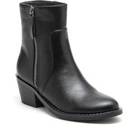 Rocket Dog Yonder Polyurethane Women's Black Heeled Ankle Boots - UK 3