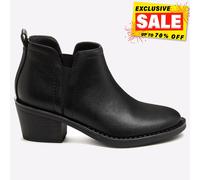 Rocket Dog Womens York Low Ankle Boots Black/Black 4