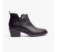 Rocket Dog York Womens Synthetic Pull-On Comfort Black/Black Ankle Boots