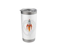 Rocket Engine Ignition Sequence Stainless Steel Insulated Tumbler