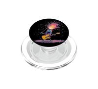 Rocket Flames with Guitar Costume for Boys and Girls PopSockets PopGrip for MagSafe