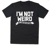 Rocket Fuel 'I'm Not Weird I'm Limited Edition' Mens Funny Printed T-Shirt