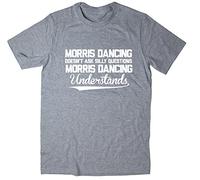 Rocket Fuel 'Morris Dancing Understands' Mens Funny Printed T-Shirt