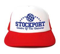 Rocket Fuel 'Stockport - Centre of The Universe' Funny Printed Trucker Cap