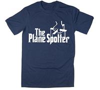 Rocket Fuel 'The Plane Spotter' Mens Funny Printed T-Shirt