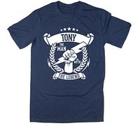 Rocket Fuel 'Tony - The Man, The Myth, The Legend' Mens Funny Printed T-Shirt