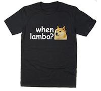 Rocket Fuel 'When Lambo?' Mens Funny Printed T-Shirt