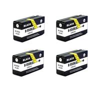 Rocket Inks 4x 950XL Black Compatible Ink Cartridges For HP OfficeJet Pro 276dw Printers