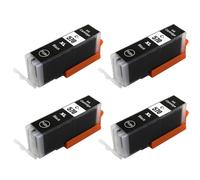Rocket Inks 4x PGI570XL Black Compatible Ink Cartridges for Canon PIXMA TS5051 Printer