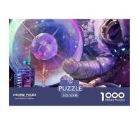 Rocket Jigsaw Puzzles for Adults 1000 Pieces Impossible PuzzleSpace Universe Jigsaw Puzzles for Adults Adult Puzzle Difficult Jigsaw Puzzle Challenging Game Colourful Beautiful uzzl