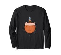 Rocket Landing on Martian Surface Long Sleeve T-Shirt