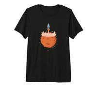 Rocket Landing on Martian Surface Premium T-Shirt