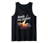 Rocket Launch Day for Rocket Building and Aerospace Tank Top