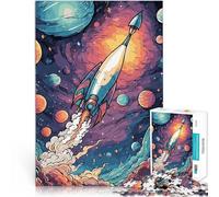 Rocket Launch Fantasy 101000 Piece Jigsaws for teenagers Train your brain and hands for is ideal as a gift for the whole family 38x26cm