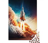 Rocket Launch Future 1000 Piece Jigsaw, 52x38cm/1000pcs