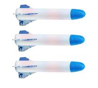 Rocket Launcher Outdoor Toy - LED Light Flashing Rocket | Kids Toy That Shoots Up To 100 Feet, Fun Outdoor Gift For Boys And Girls Aged 3 And Up