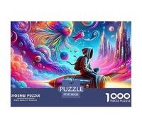 Rocket Puzzles 1000 Pieces for Adults Jigsaw Puzzles for Adults 1000 Piece Puzzle Challenging Game for The Whole for Women,Space Universe Gifts for MenFun Activity for Home100% Recvcled Cardboard38x2