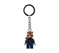 LEGO Marvel Superheroes Rocket Raccoon Minifigure Keyring 854296