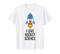 Rocket Science Aerospace - I Love Rocket Science T-Shirt