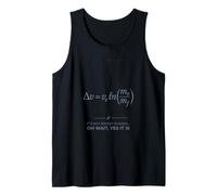 Rocket Science Equation Physics Humor Space Exploration Math Tank Top
