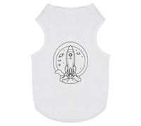 'Rocket Science' Pet Dog/Cat T-Shirt (PT00139629)
