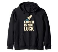 Rocket Science Rocket Scientist Aerospace Engineer Astronaut Zip Hoodie