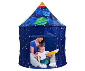 - Rocket Ship - Children's Indoor Playhouse, Spacious, Portable, Imaginative Play Area for Kids, Home, Outdoor Bedroom, and Girls Who Do So Al