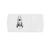 'Rocket Ship' Pill Box with Tablet Splitter (PI00034018)