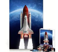 Rocket Space Collage Jigsaw Puzzles for Adults1000 Pieces Mind Skill Toy Quiet Hobby Design Assembly (50x75cm)